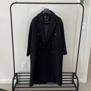 New! Mango Italian wool coat.